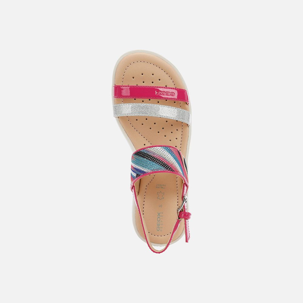 Sandalias Geox Menina Rosa - Coralie - PJOSQ8792